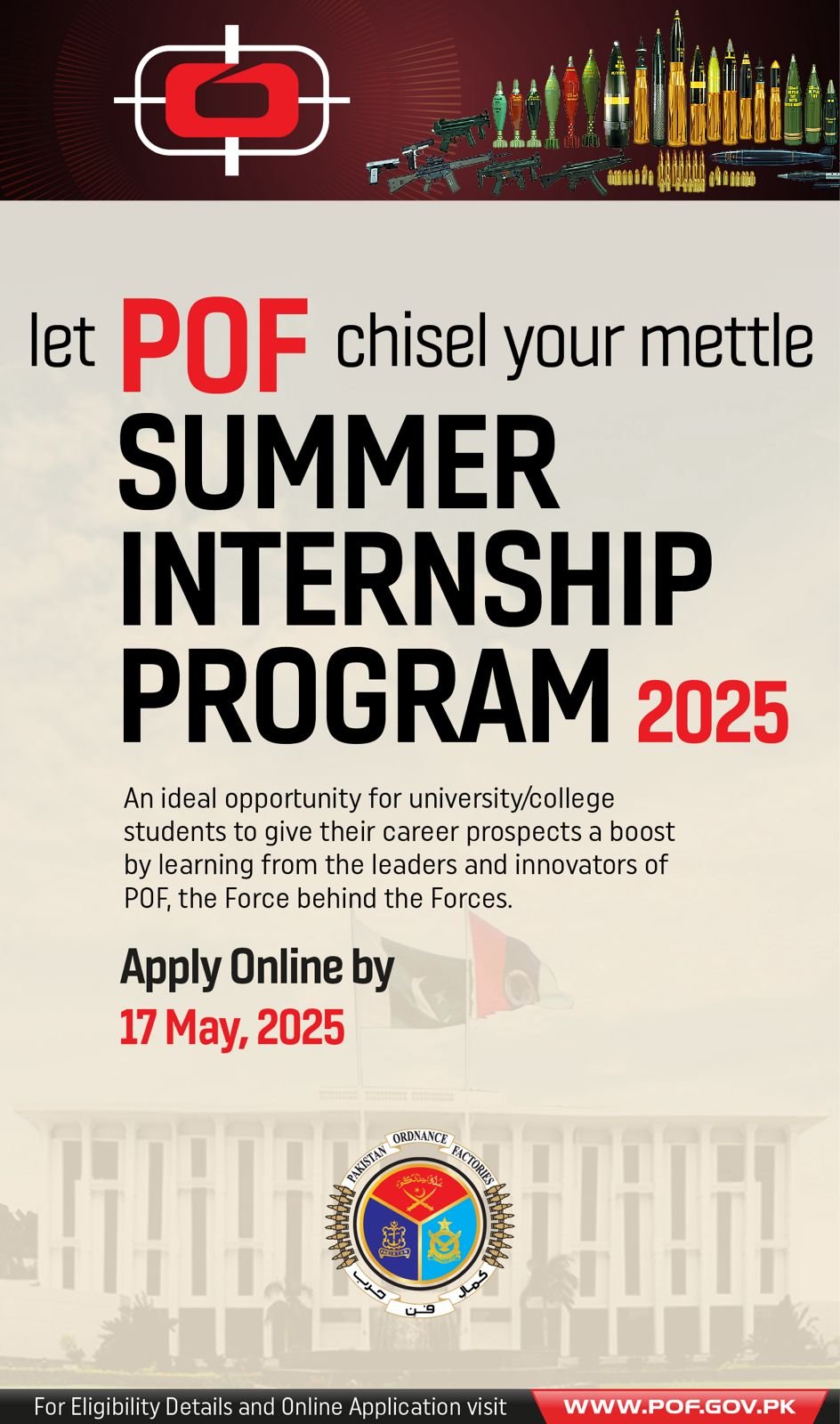 POF Jobs 2025 Advertisement 