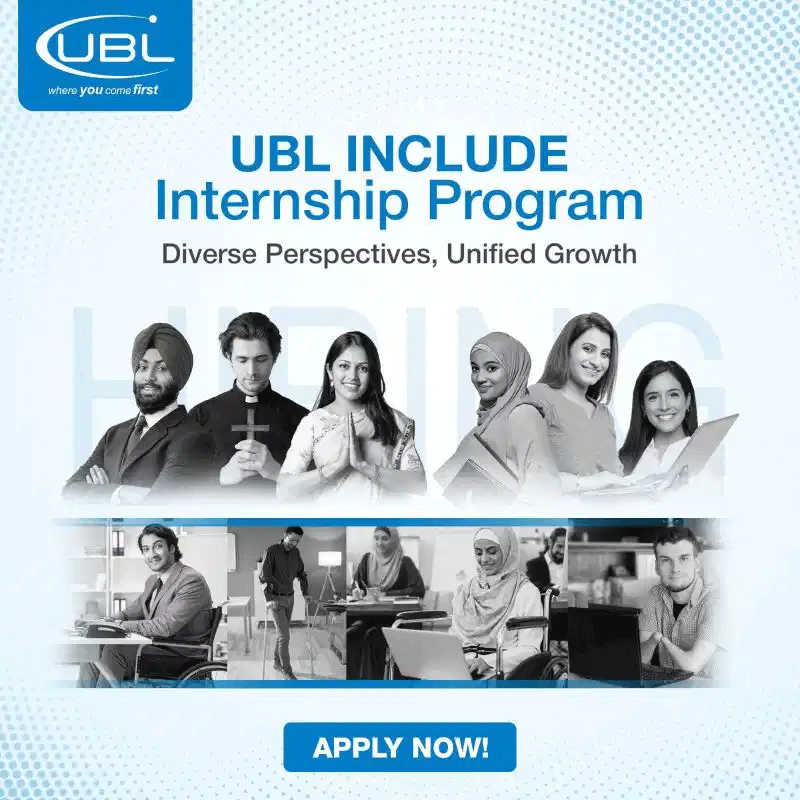 UBL Jobs 2025 Advertisement